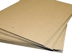 Uses of outlet paper board